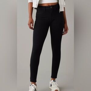 American Eagle Knit X Next Level High-Waisted Jegging Jeans